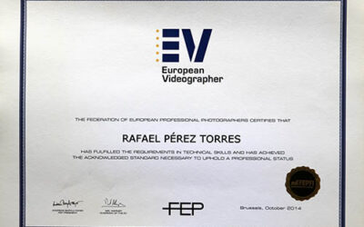 Diploma Federación Europea Videografos